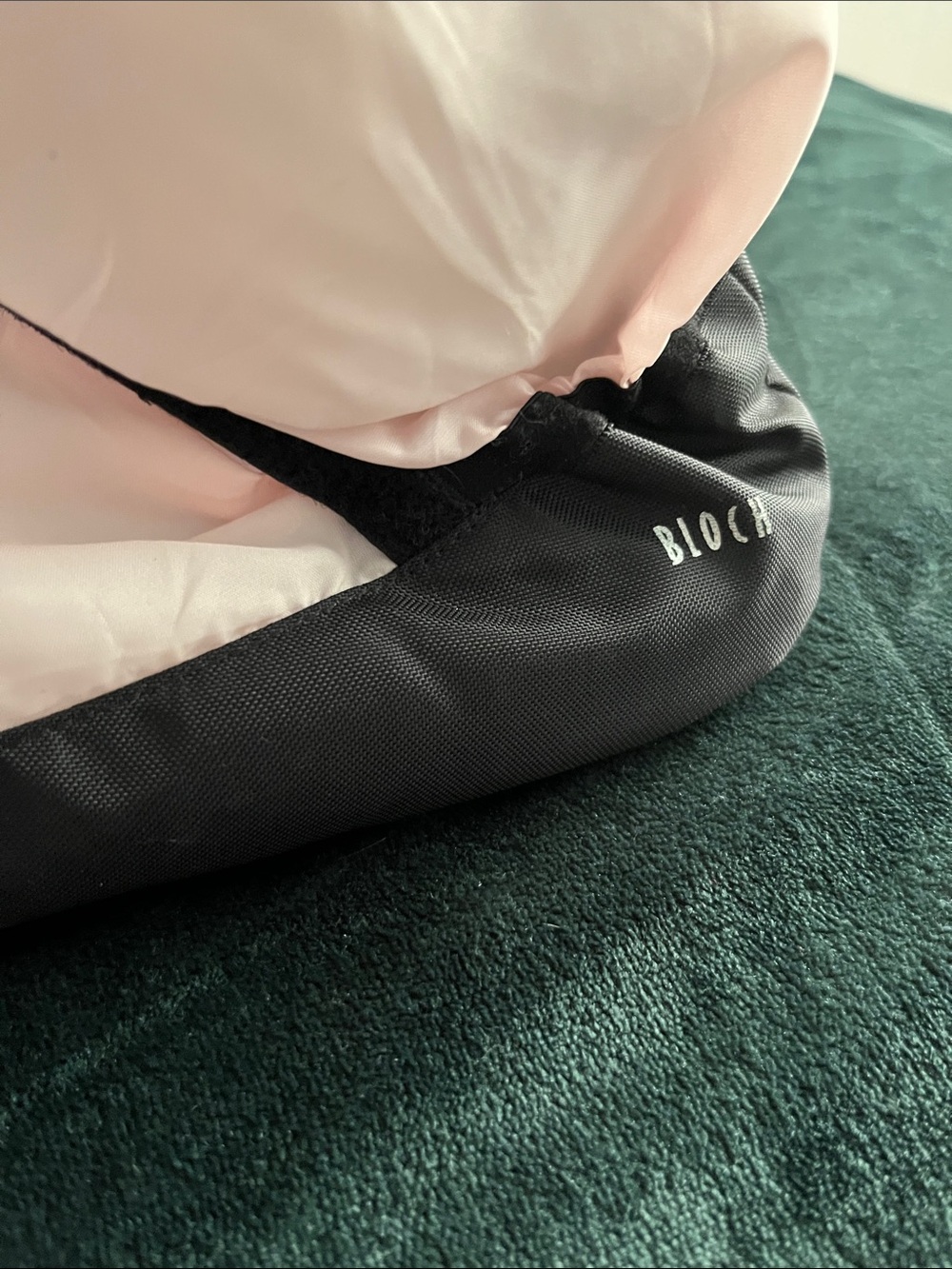 Bloch Pink and Black warm up dance boots - Picture 2 of 7